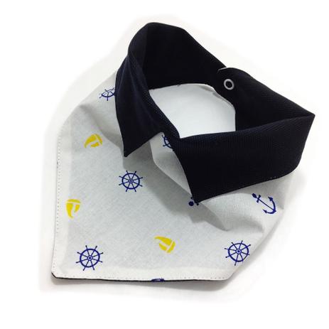 Babador Bandana para Bebê 100Algodão e Antialérgico Com Estampa Navy Tamanho P - Mamute bebê Menor preço em Babador Bandana para Bebê 100Algodão e Antialérgico Com Estampa Navy Tamanho P - Mamute bebê