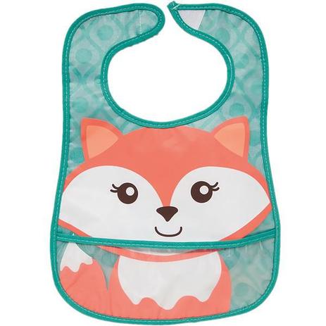Babador Com Bolso Raposa - Buba Menor preço em Babador Com Bolso Raposa - Buba