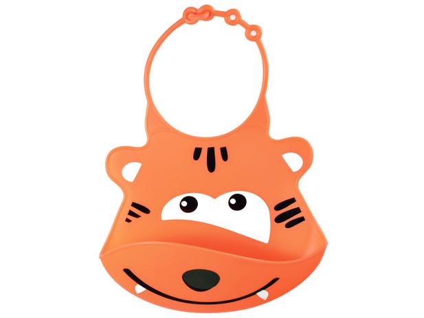 Babador de Silicone Silly Bib Leão - Multikids