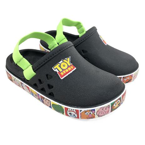 Babuche Disney Team Toy Story Baby Preto E Verde Grendene Babuche Clog Masculino Magazine Luiza