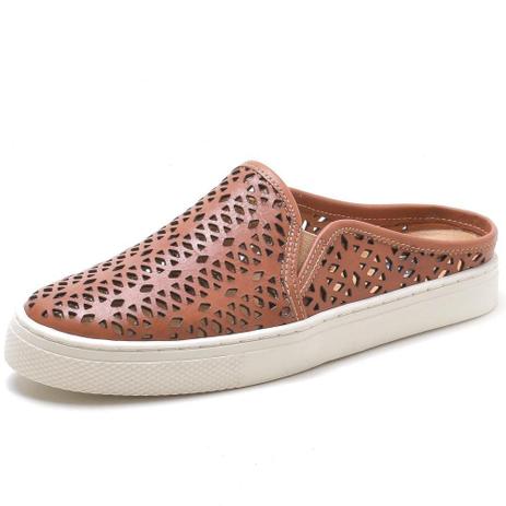 babuche feminino em couro