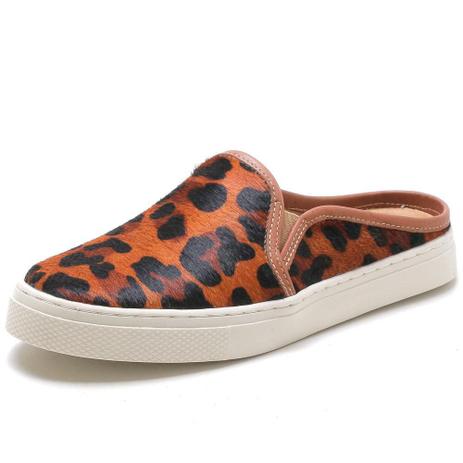 babuche feminino em couro