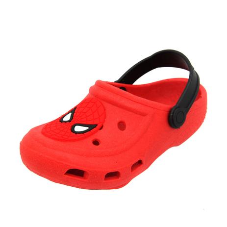 Babuche Papete Infantil Sandalia Crocs homem Aranha Selten Menor preço em Babuche Papete Infantil Sandalia Crocs homem Aranha Selten