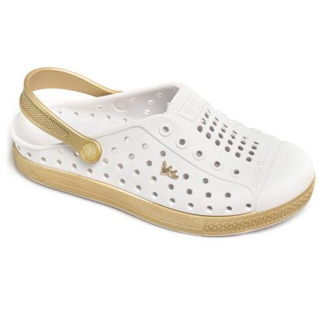 babuche feminino branco
