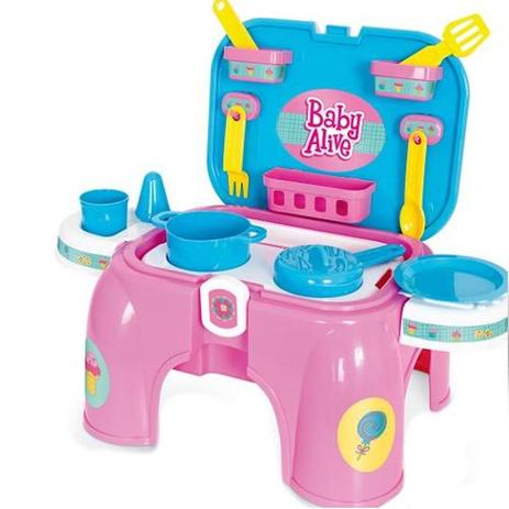Baby Alive - Kit Cozinha - Cotiplás Menor preço em Baby Alive - Kit Cozinha - Cotiplás