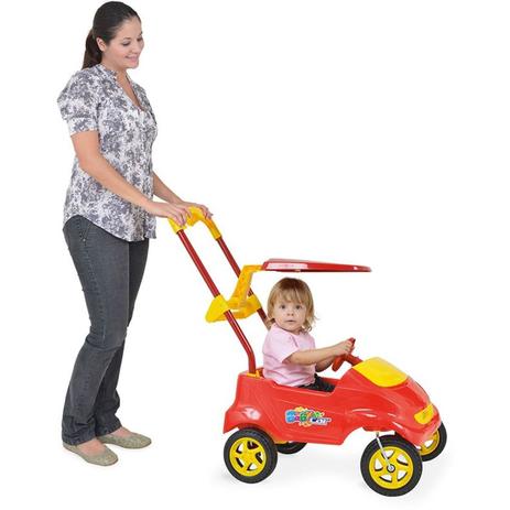 Menor preço em Baby Car - Vermelho e Amarelo Homeplay - Home play