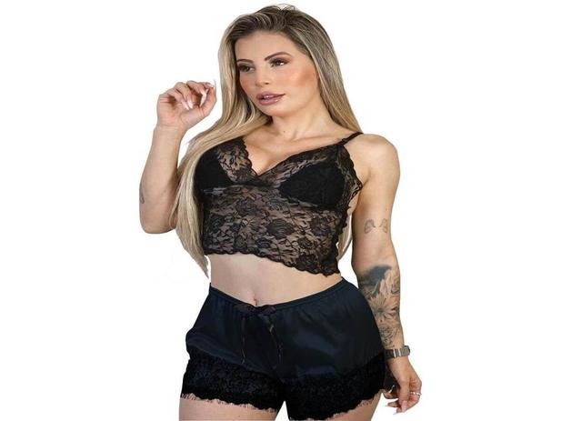 conjunto short doll