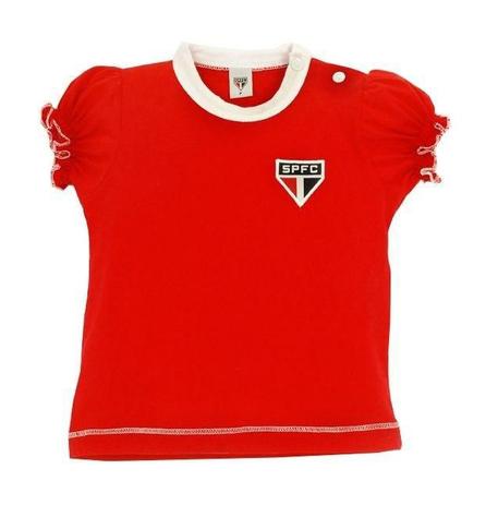 bebe com camisa do sao paulo