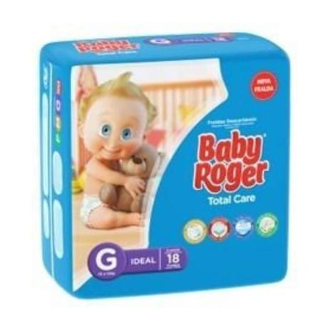 Baby Roger Ideal Fralda Infantil G C/18 Menor preço em Baby Roger Ideal Fralda Infantil G C/18