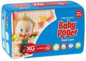 Menor preço em Baby Roger Jumbo Fralda Infantil Xg C/40 (Kit C/03)