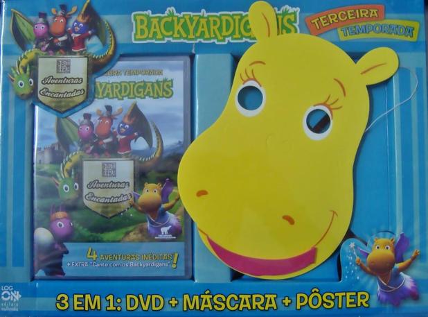 BACKYARDIGANS - 3ª TEMPORADA 3 EM 1 DVD + MASCARA + POSTER - FOTO DA TASHA - Log - log on Menor preço em BACKYARDIGANS - 3ª TEMPORADA 3 EM 1 DVD + MASCARA + POSTER - FOTO DA TASHA - Log - log on