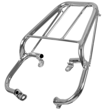 Bagageiro Cbx 200 Strada Cromado Aço Tubular Cromo Forte Menor preço em Bagageiro Cbx 200 Strada Cromado Aço Tubular Cromo Forte