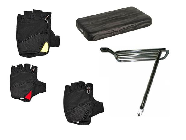 Bagageiro mais Luva Rad7 para Bike e Assento de Bagageiro Kalf - Kalf/radt Menor preço em Bagageiro mais Luva Rad7 para Bike e Assento de Bagageiro Kalf - Kalf/radt