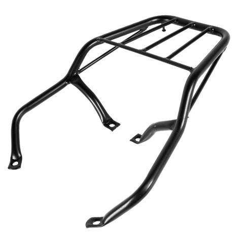 Bagageiro Tubular Para Biz 125 Preto Cromo Forte Menor preço em Bagageiro Tubular Para Biz 125 Preto Cromo Forte