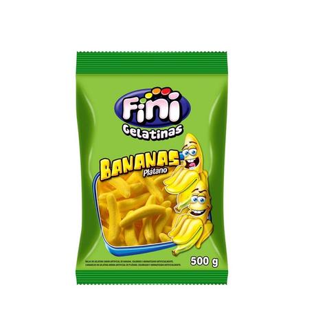 Bala de Gelatina Banana Fini - Festabox Menor preço em Bala de Gelatina Banana Fini - Festabox