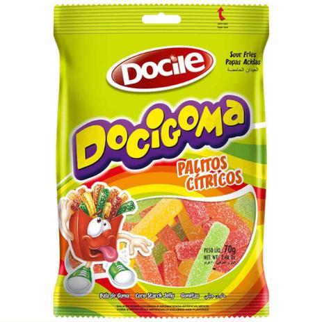 Bala de Goma Docigoma Palitos Cítricos 225g - Docile é boa?