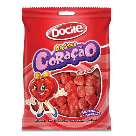 Bala Docigoma Coração Vermelho 240g - Docile é boa?