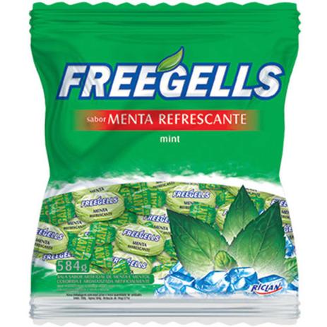 Bala Dura Menta Refrescante Freegells 584g - Riclan é ruim? Bala Dura Menta Refrescante Freegells 584g - Riclan é boa?