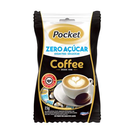 Bala Dura Pocket Zero Açúcar Coffee Freegells 23g - Riclan Menor preço em Bala Dura Pocket Zero Açúcar Coffee Freegells 23g - Riclan