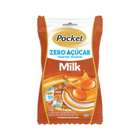 Bala Dura Pocket Zero Açúcar Milk Freegells 23g - Riclan Menor preço em Bala Dura Pocket Zero Açúcar Milk Freegells 23g - Riclan