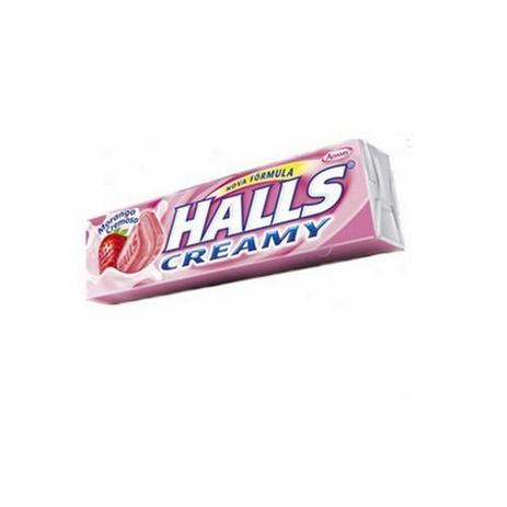 Bala Halls Creamy Morango 1 unidade - Mondelez brasil é boa?