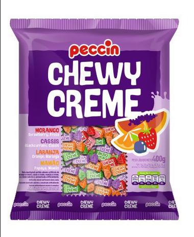 Bala Mastigável Chewy Creme 400g - Peccin é boa?