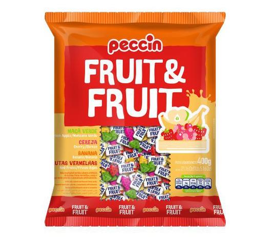 Bala Mastigável Fruit e Fruit 400g - Peccin é boa?