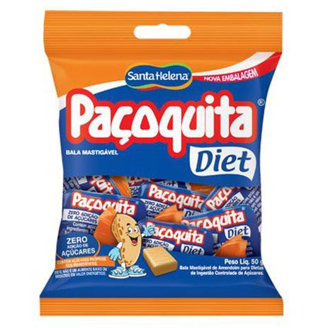 Bala Mastigável Paçoquita Diet 50g - Santa Helena é boa?
