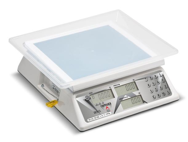Balança Computadora DCRB CL 15kg - Bateria - 15Kg/5g - Selo Inmetro - Ramuza Menor preço em Balança Computadora DCRB CL 15kg - Bateria - 15Kg/5g - Selo Inmetro - Ramuza