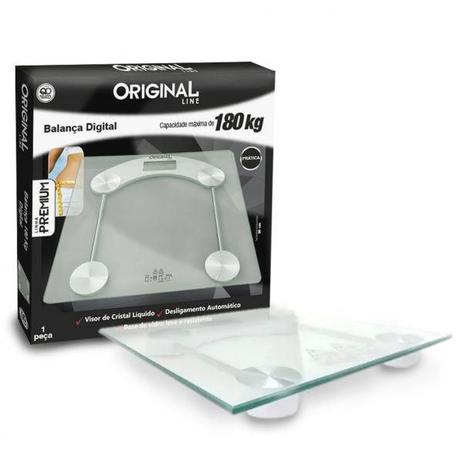 Balança Corporal Digital De Precisão Até 180Kg Premium Glass - Toda Casa é boa?