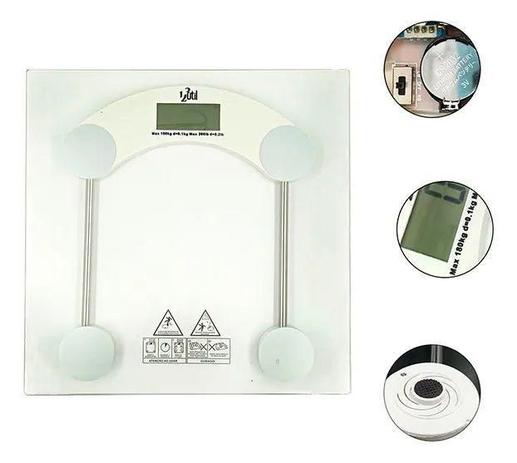Balança Corporal Digital de Vidro Temperado Bateria Health Banheiro Hasta até 180kg - 123 Útil Menor preço em Balança Corporal Digital de Vidro Temperado Bateria Health Banheiro Hasta até 180kg - 123 Útil