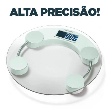 Balança Corporal Digital Multilaser Eatsmart Branca Banheiro Academia HC039 Menor preço em Balança Corporal Digital Multilaser Eatsmart Branca Banheiro Academia HC039