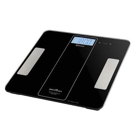 Balança Digital de Banheiro Portátil Bluetooth até 180Kg Britânia BBL03PBT Menor preço em Balança Digital de Banheiro Portátil Bluetooth até 180Kg Britânia BBL03PBT