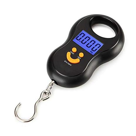 Balança Digital Portátil De Mão Gancho P/ Bolsa Mala Peixe Até 50kg - Cheng Menor preço em Balança Digital Portátil De Mão Gancho P/ Bolsa Mala Peixe Até 50kg - Cheng