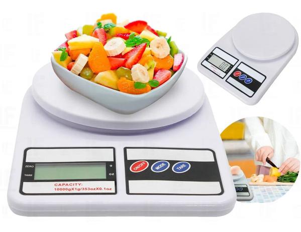 Balança Eletrônica Digital Cozinha Alta Precisão 10 Kg - CLINK Menor preço em Balança Eletrônica Digital Cozinha Alta Precisão 10 Kg - CLINK