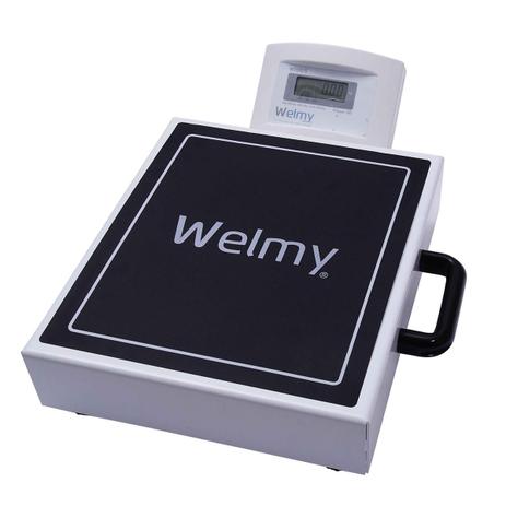Balança Eletrônica Welmy W200 Portátil Led 200Kg/50G Branca Menor preço em Balança Eletrônica Welmy W200 Portátil Led 200Kg/50G Branca