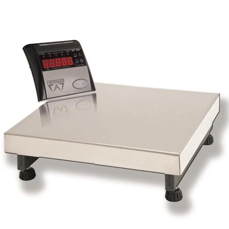 Balança Plataforma Digital Comercial Industrial 50kg/10g - Selo Inmetro - DP 50 - Ramuza Menor preço em Balança Plataforma Digital Comercial Industrial 50kg/10g - Selo Inmetro - DP 50 - Ramuza