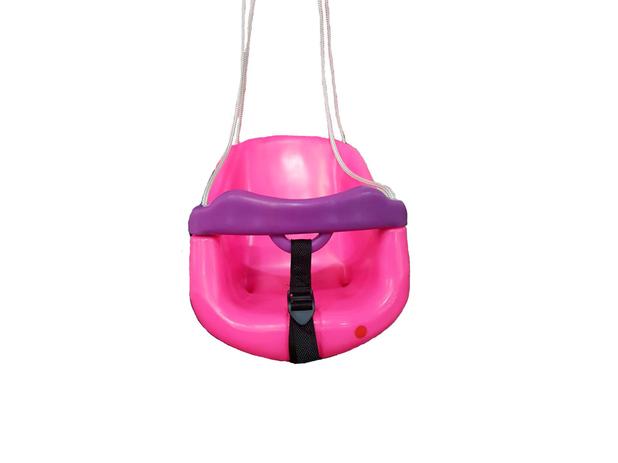 Balanço infantil rosa - Diversão Kids Menor preço em Balanço infantil rosa - Diversão Kids