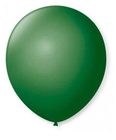 Menor preço em Balão Látex 5 Verde Folha 13 Cm 50 Und São Roque - Sao roque