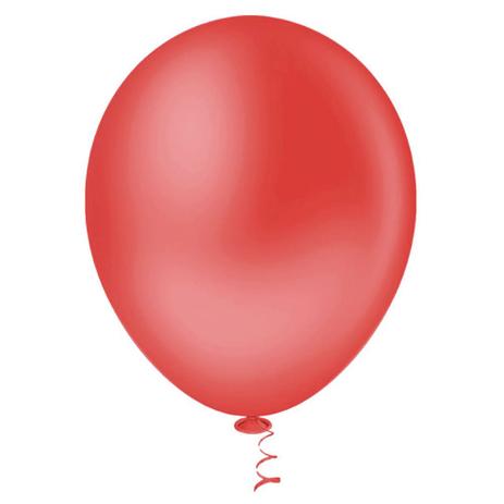 Menor preço em Balão Liso Vermelho Tamanho 7 c/50 - Pic Pic