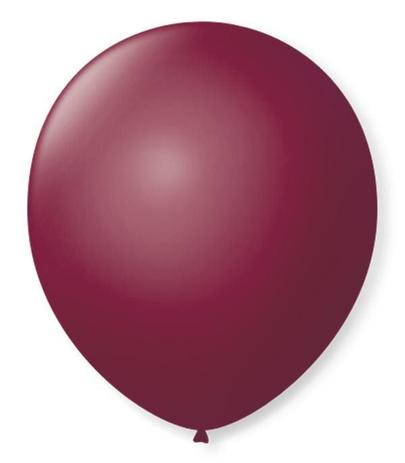 Menor preço em Balão São Roque N7 C/50un Bordô