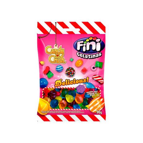Balas de Gelatina Candy Crush Fini 90g - Aluá festas é boa?