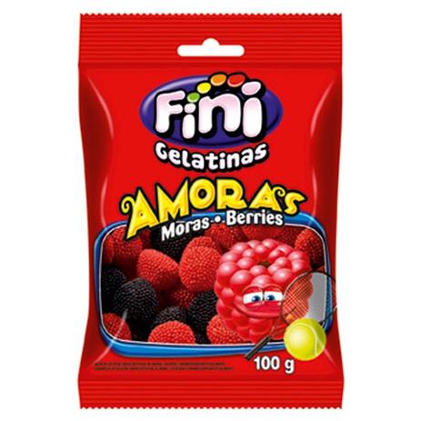Balas de Gelatina Fini Amoras 15g Menor preço em Balas de Gelatina Fini Amoras 15g
