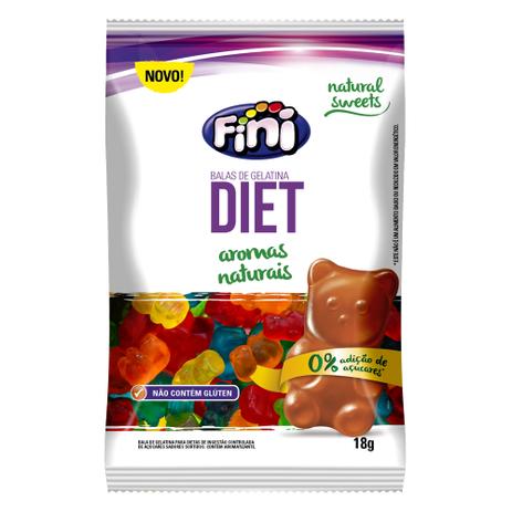 Balas de Gelatina Fini Diet 18g é ruim? Balas de Gelatina Fini Diet 18g é boa?