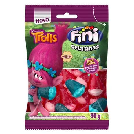 Balas de Gelatina Trolls Fini 90g - Aluá festas é ruim? Balas de Gelatina Trolls Fini 90g - Aluá festas é boa?