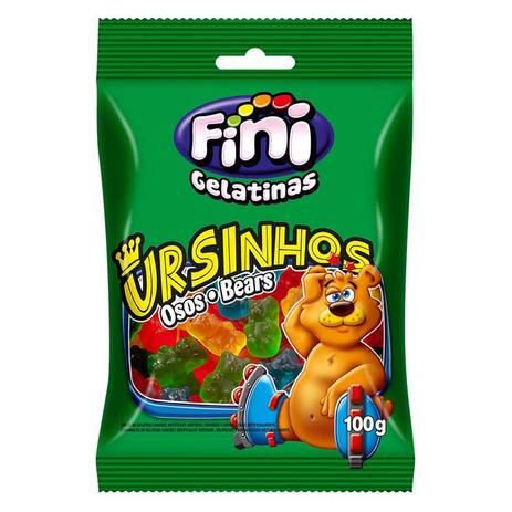 Balas de Gelatina Ursinhos Fini 100g - Aluá festas é boa?