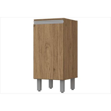 Balcão 1 Porta 35 cm com Tampo Integra Rústico - Henn Menor preço em Balcão 1 Porta 35 cm com Tampo Integra Rústico - Henn