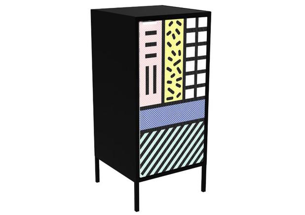Balcão Alto Multiúso Itatiaia Pop Art Smart - 1 Porta - Preto Matte A2 - Edição Limitada Menor preço em Balcão Alto Multiúso Itatiaia Pop Art Smart - 1 Porta - Preto Matte A2 - Edição Limitada