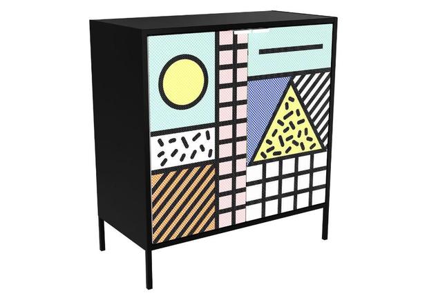 Balcão Alto Multiúso Itatiaia Pop Art Smart - 2 Portas - Preto Matte A3/A1 - Edição Limitada Menor preço em Balcão Alto Multiúso Itatiaia Pop Art Smart - 2 Portas - Preto Matte A3/A1 - Edição Limitada