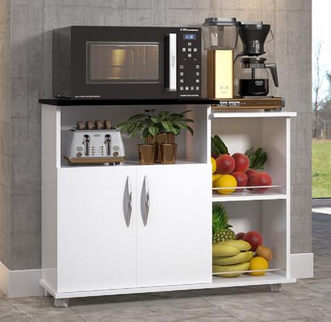 Balcão Armário Fruteira Multifuncional 2 Portas Multimóveis - CLICK FORTE Menor preço em Balcão Armário Fruteira Multifuncional 2 Portas Multimóveis - CLICK FORTE